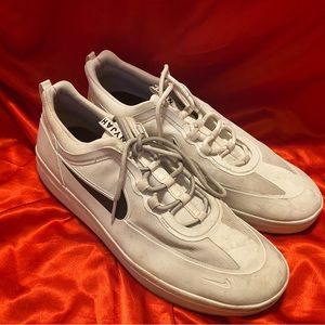 Men’s size 12 Nike Nyjah Free 2.0 SB Summit White